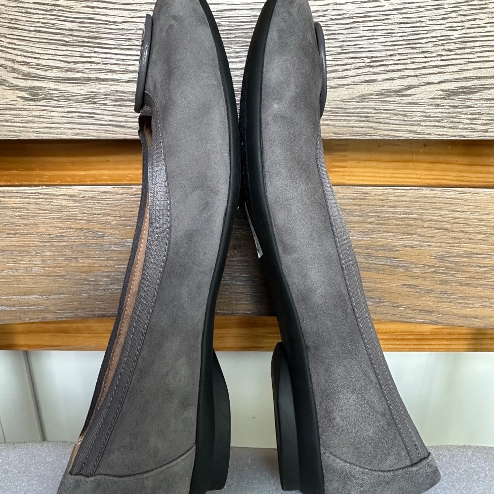 Clarks Women's Candra Blush Grey flats size 8.5 - Picture 10 of 11